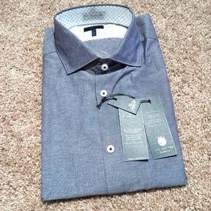 Goodman Brand Men's Navy Medium Casual Button Down